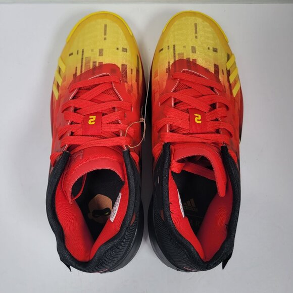 Adidas DON x Pixar Issue 4 J Youth Red/Blck Basketball Shoe HR1786 US Size 7 NWB - Picture 7 of 10